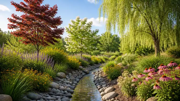 Trees for Rain Gardens and Bioswales