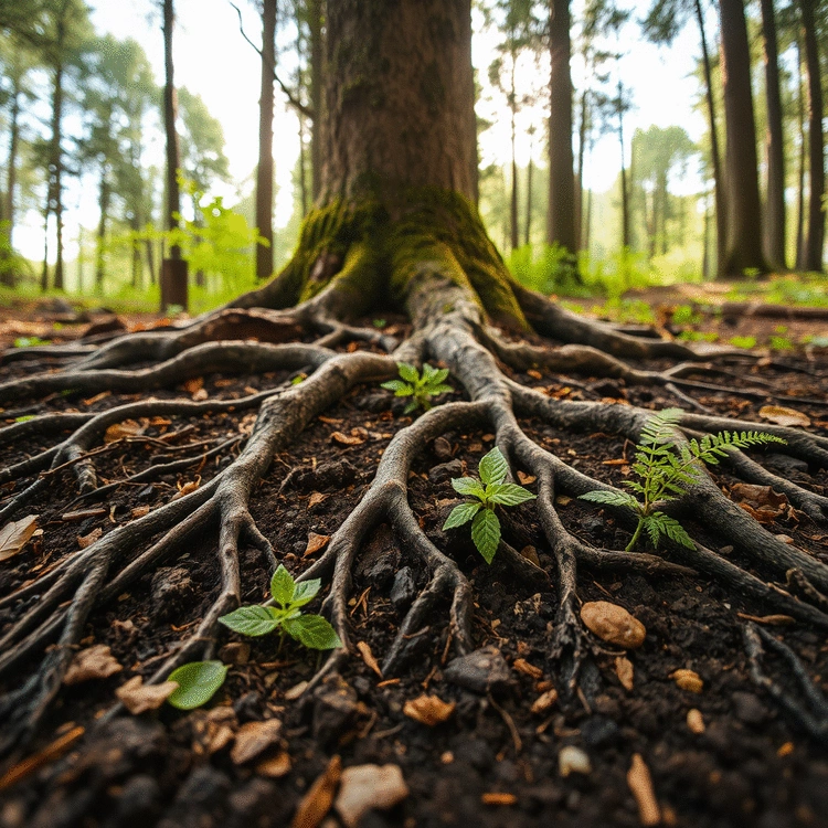 how tree species affect soil health