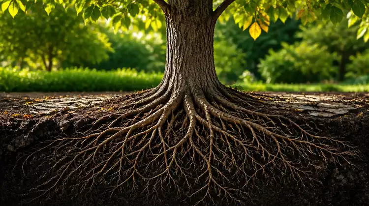 Signs of Oxygen-Deprived Tree Roots
