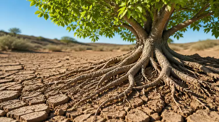 Drought's Effect on Tree Roots