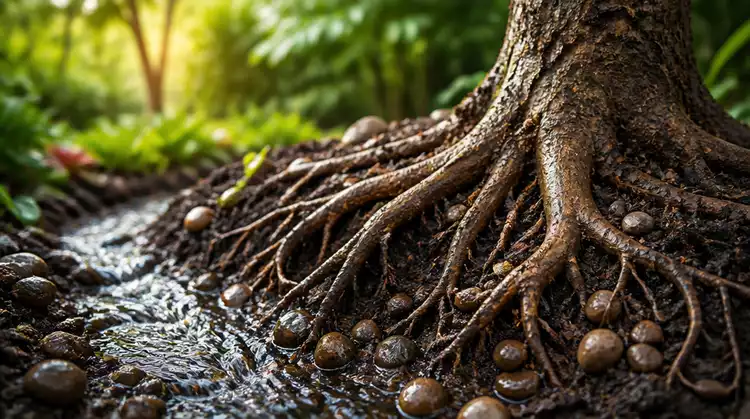 Enhancing Tree Root Drainage