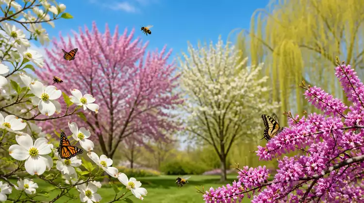 Trees for Pollinator-Friendly Gardens