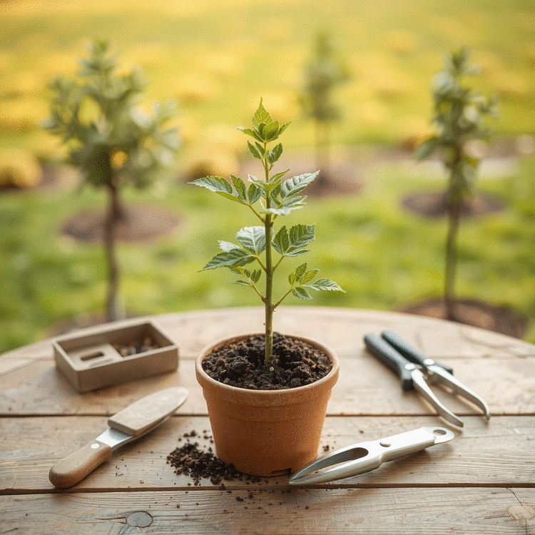 how to care for young tree species during establishment