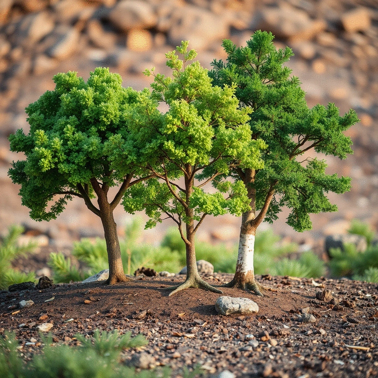 most resilient tree species for challenging soils