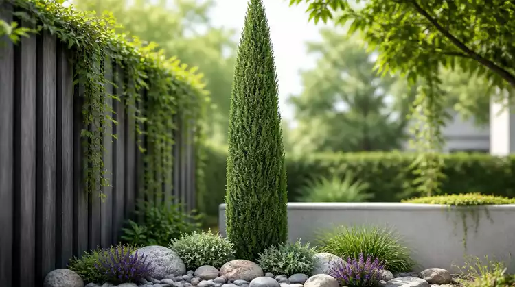 Narrow Trees for Small Gardens